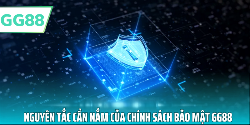 Nguyên tắc cần nắm của chính sách bảo mật gg88